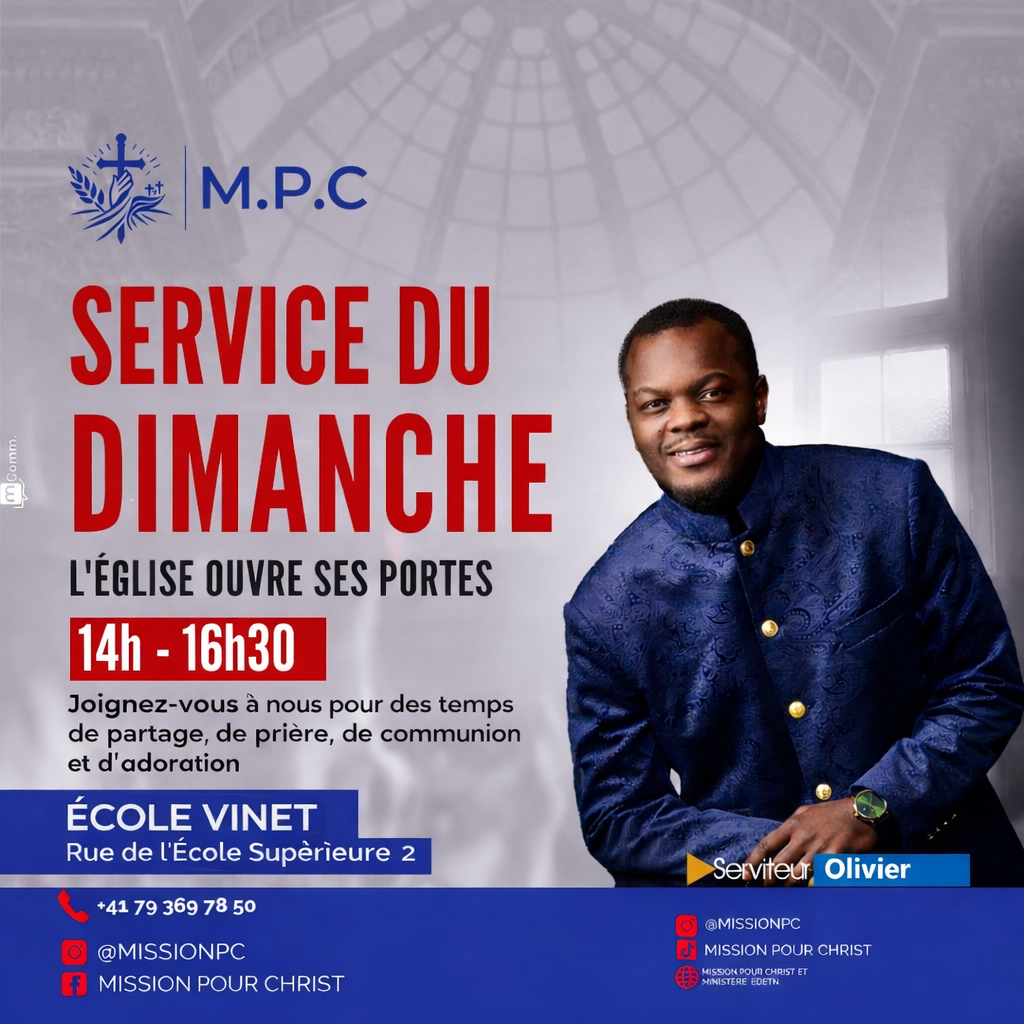 Culte dimanche